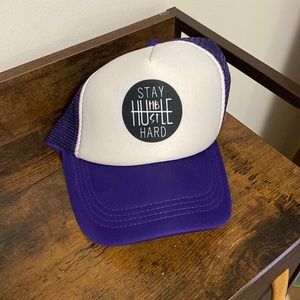 Stay humble, hustle hard trucker hat